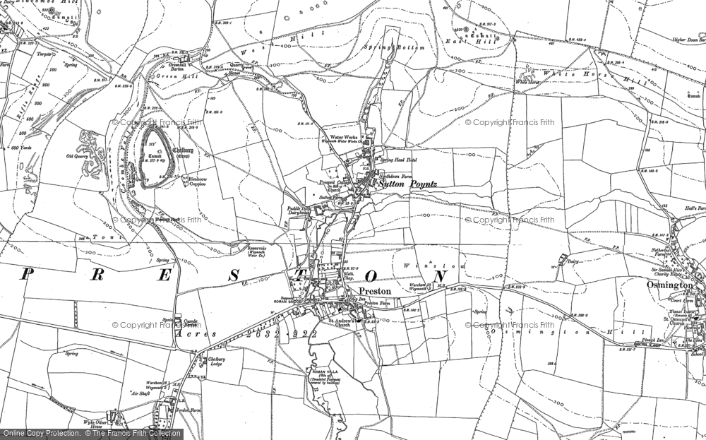 Old Map of Preston, 1886 - 1901 in 1886