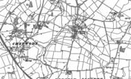 Old Map of Preston Bissett, 1898 - 1920
