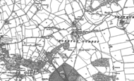 Old Map of Preston Brockhurst, 1880