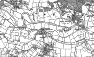Old Map of Preston on Wye, 1886