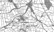 Old Map of Preston upon the Weald Moors, 1880 - 1881