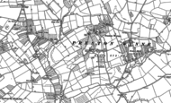Old Map of Preston Wynne, 1885 - 1886