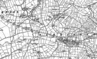 Old Map of Priestcliffe Ditch, 1879 - 1897