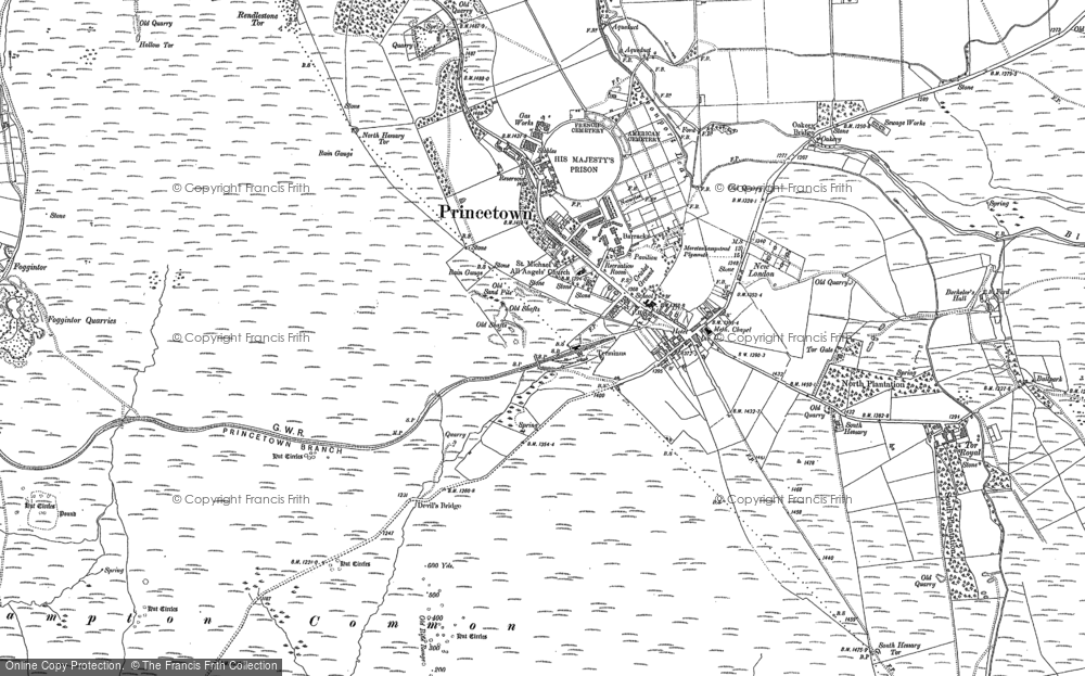 Princetown, 1883 - 1885