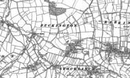 Old Map of Puckington, 1886