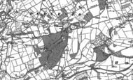 Old Map of Pudleston, 1885
