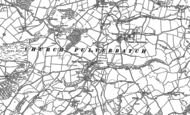 Old Map of Pulverbatch, 1881 - 1882