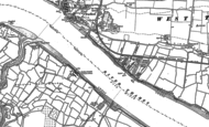 Old Map of Purfleet, 1895