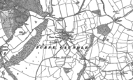 Old Map of Purse Caundle, 1901