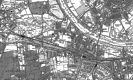 Old Map of Putney, 1893 - 1895