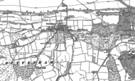 Old Map of Puttenham, 1895