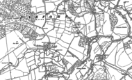 Old Map of Pyrford Green, 1895