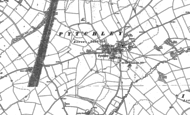 Old Map of Pytchley, 1884