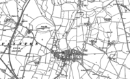 Old Map of Quainton, 1898