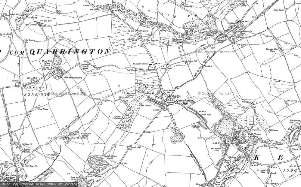 Quarrington Hill, 1896