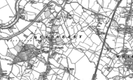 Old Map of Quedgeley, 1883