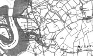 Old Map of Queenborough, 1896 - 1906