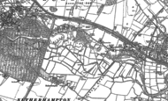 Old Map of Quidhampton, 1900