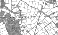 Old Map of Rackheath, 1881 - 1883