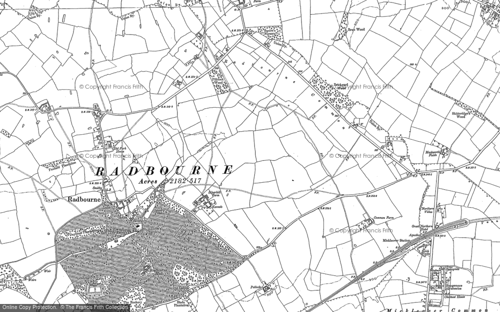 Radbourne Common, 1881 - 1882