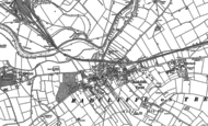 Old Map of Radcliffe on Trent, 1883
