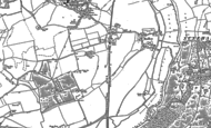 Old Map of Radley, 1910 - 1911