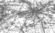 Old Map of Radstock, 1884
