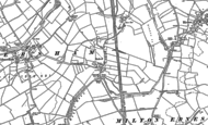 Old Map of Radwell, 1882