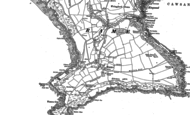 Old Map of Rame, 1886