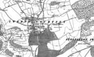 Old Map of Ranston, 1886