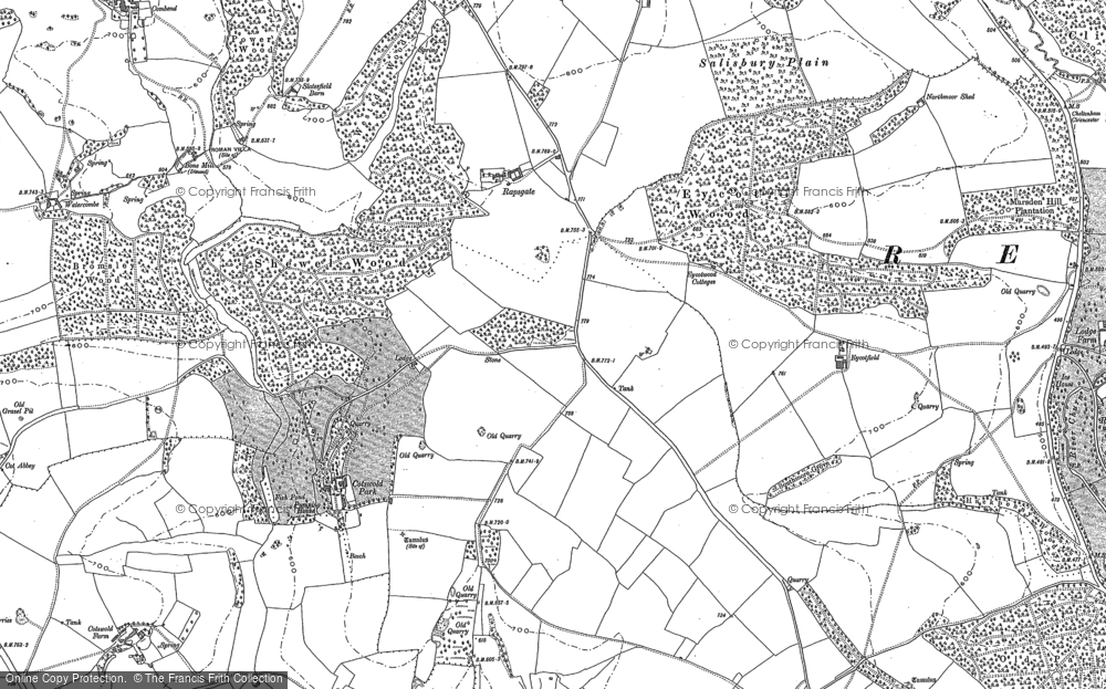 Old Map of Rapsgate Park, 1882 - 1883 in 1882