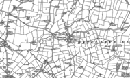 Old Map of Ratcliffe Culey, 1901