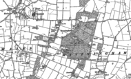 Old Map of Raveningham, 1884