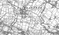 Old Map of Ravensworth, 1892