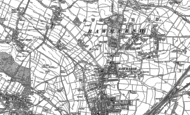 Old Map of Rawmarsh, 1890