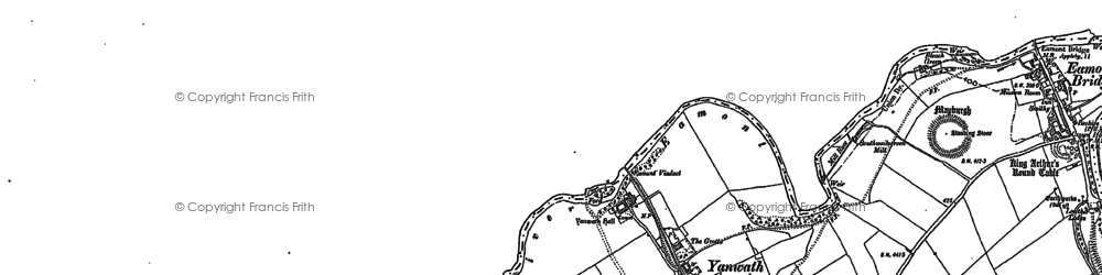 Old map of Bell Mount in 1923