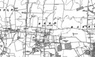 Old Map of Reed, 1896 - 1898