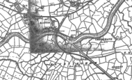 Old Map of Reedham, 1884
