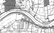 Old Map of Reedness, 1888 - 1904