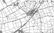 Old Map of Reepham, 1886