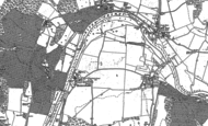 Old Map of Remenham, 1910