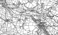 Old Map of Retorrick Mill, 1880