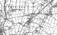 Old Map of Rewe, 1888
