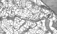 Old Map of Rhewl-fawr, 1910