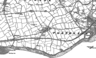 Old Map of Rhoose, 1914 - 1915