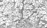 Old Map of Rhosfawr, 1884 - 1885