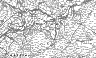 Old Map of Rhulen, 1887 - 1902