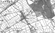 Old Map of Rillington, 1889 - 1890