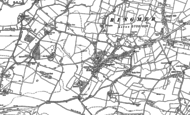 Old Map of Ringmer, 1897 - 1898