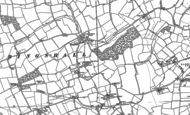 Old Map of Ringshall, 1884